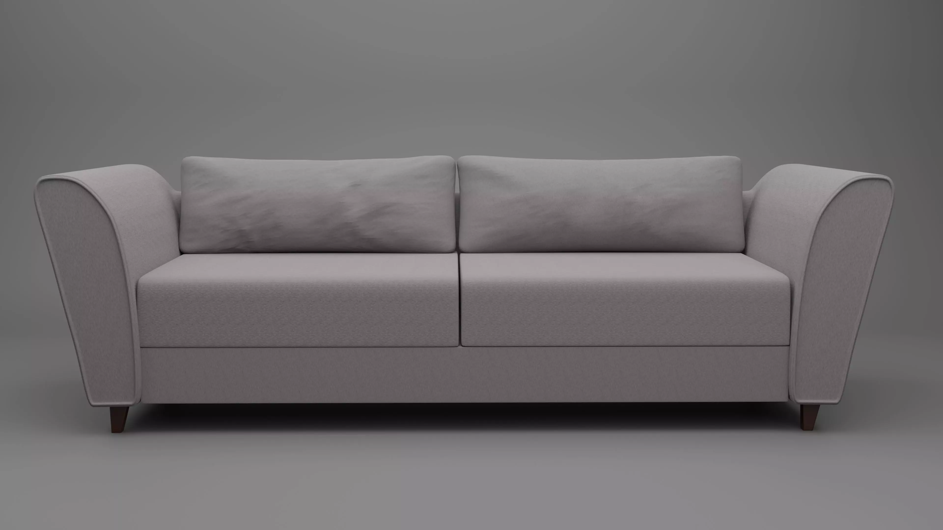 Beige Sofa 3D model_0