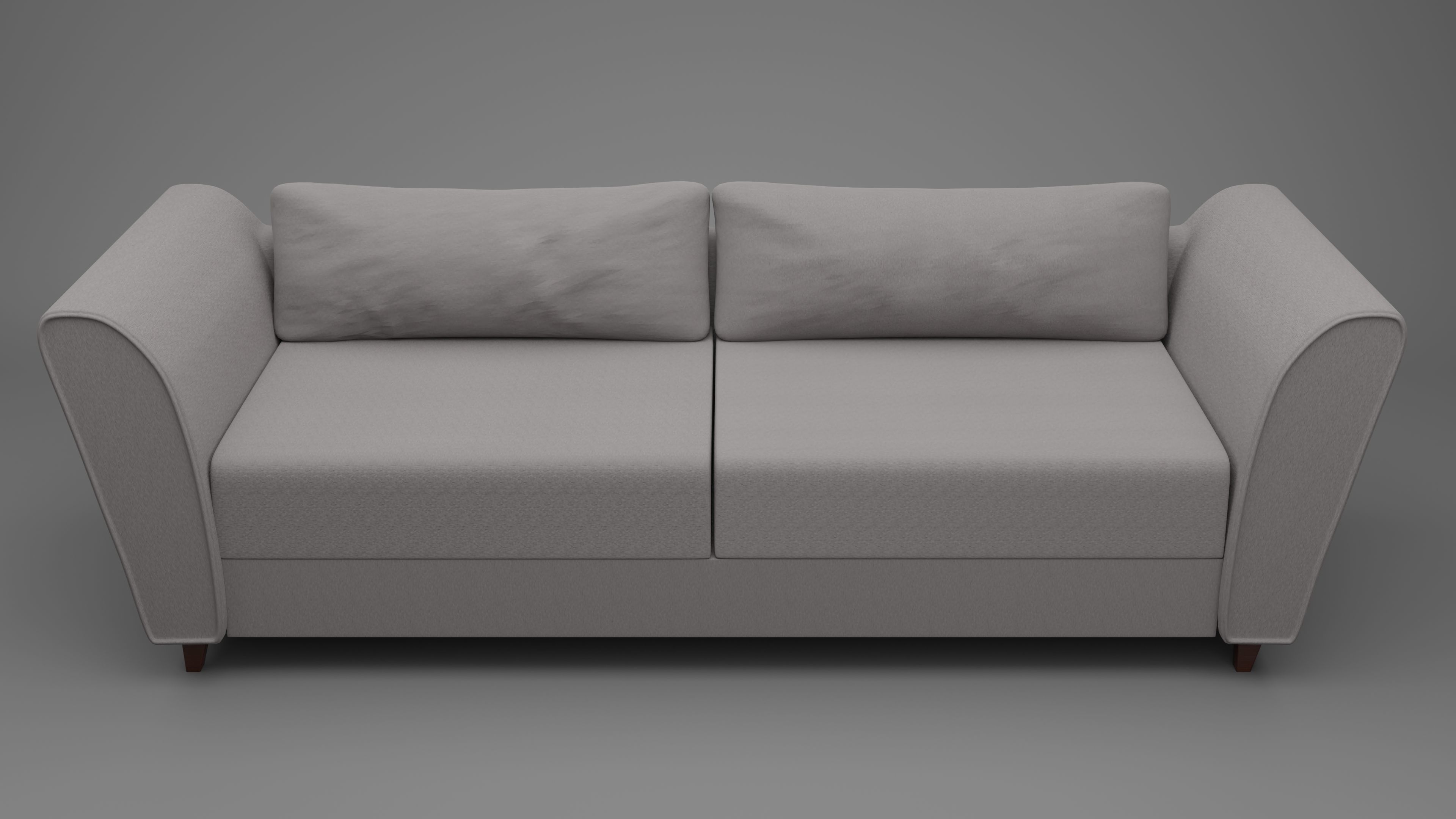 Beige Sofa 3D model_3