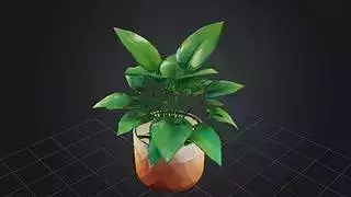 Indoor Stylized Plant 