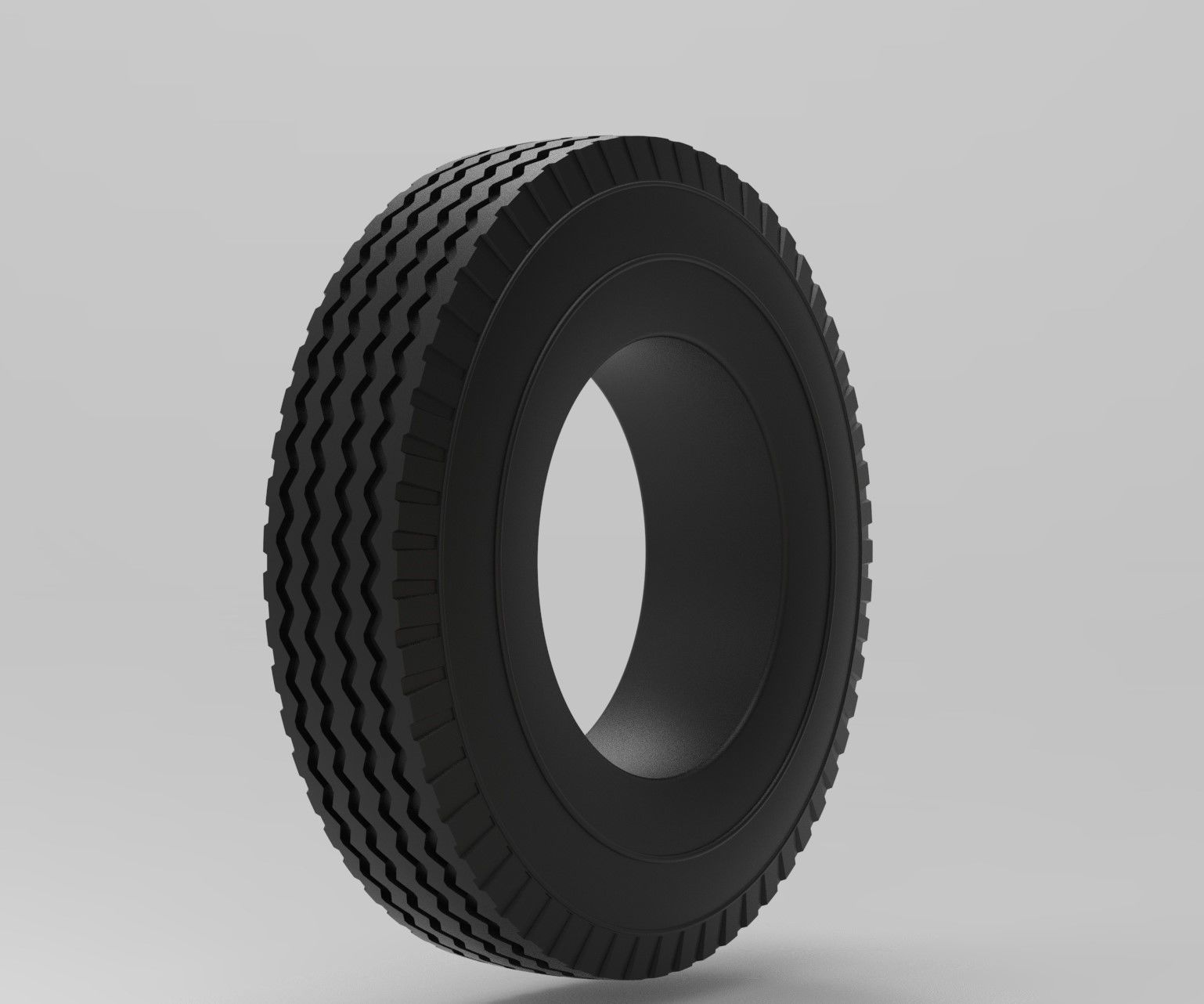 Mold for diecast truck tire 10 Scale 1 to 10 and 1 to 14 3D print model_5