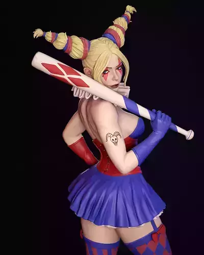 Harley Quinn - The Dark Prince Charming 3D print model