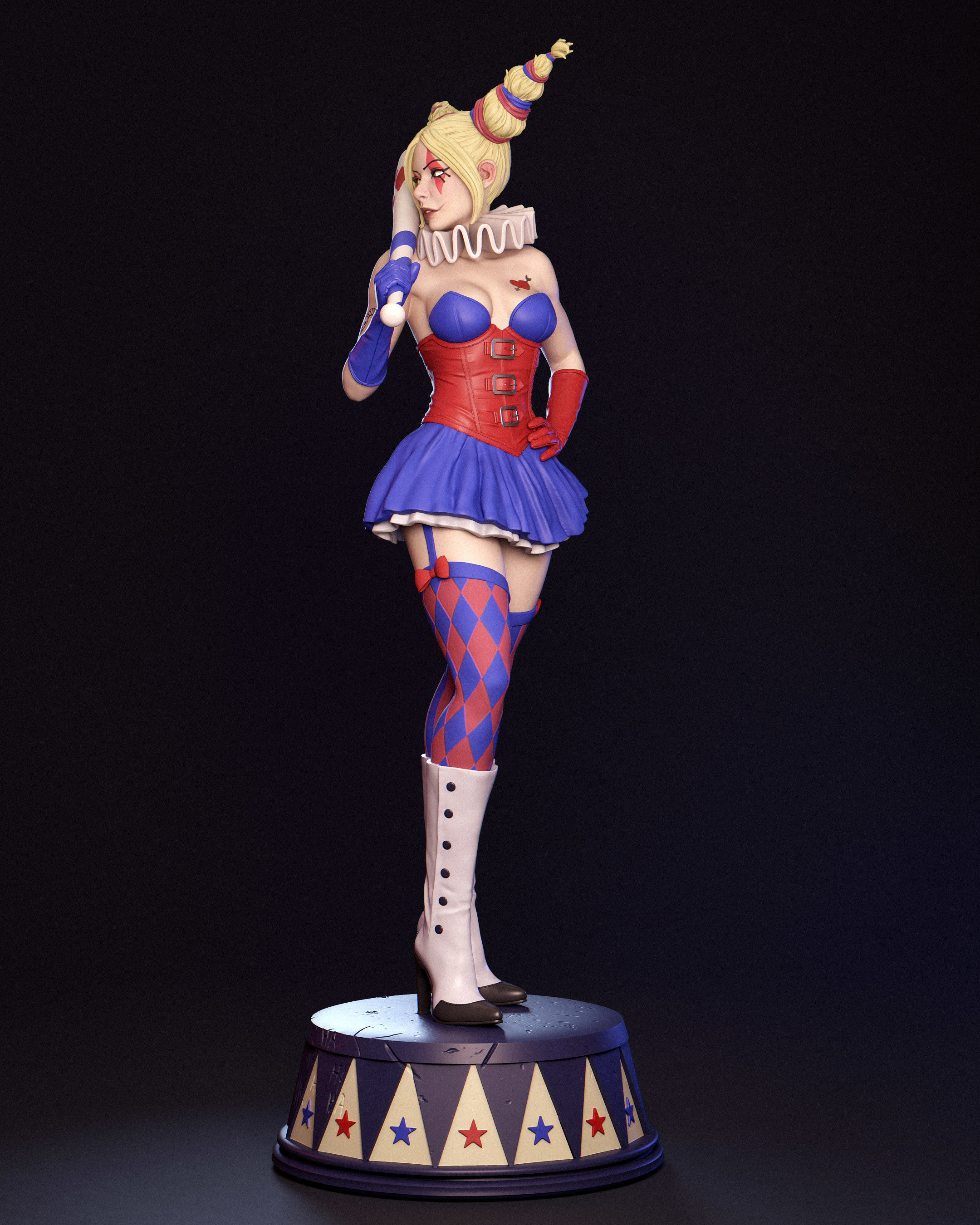 Harley Quinn - The Dark Prince Charming 3D print model_1