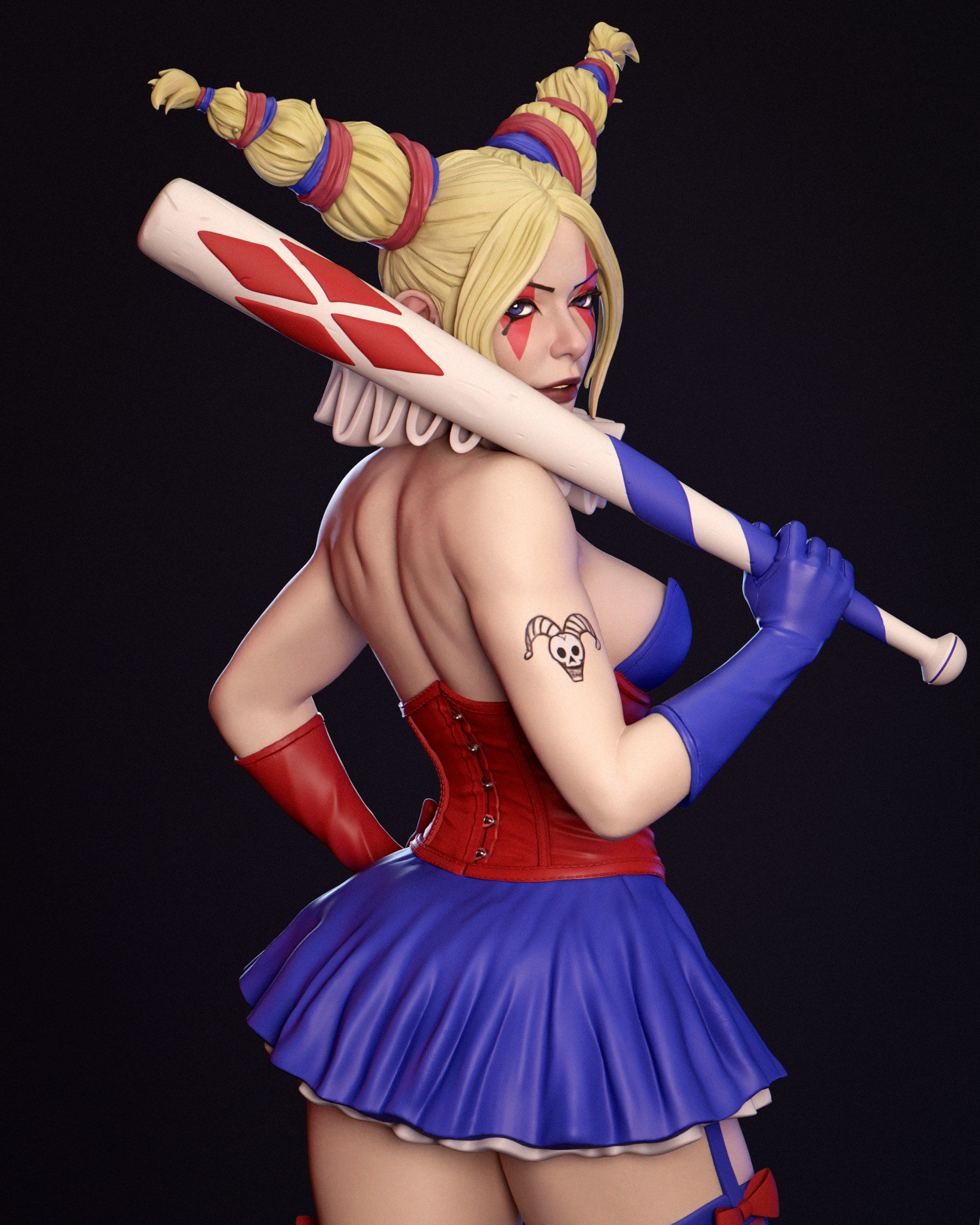 Harley Quinn - The Dark Prince Charming 3D print model_5
