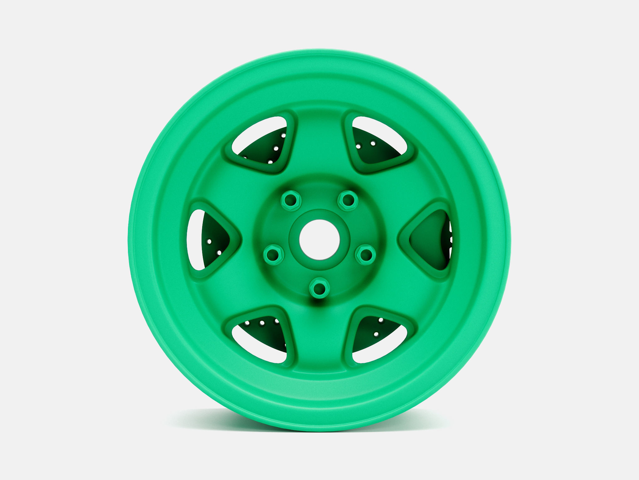 15x8 American Racing TA70 Wheel and Brake 3D print model_3