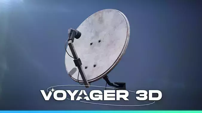 Round TV Antenna Dish