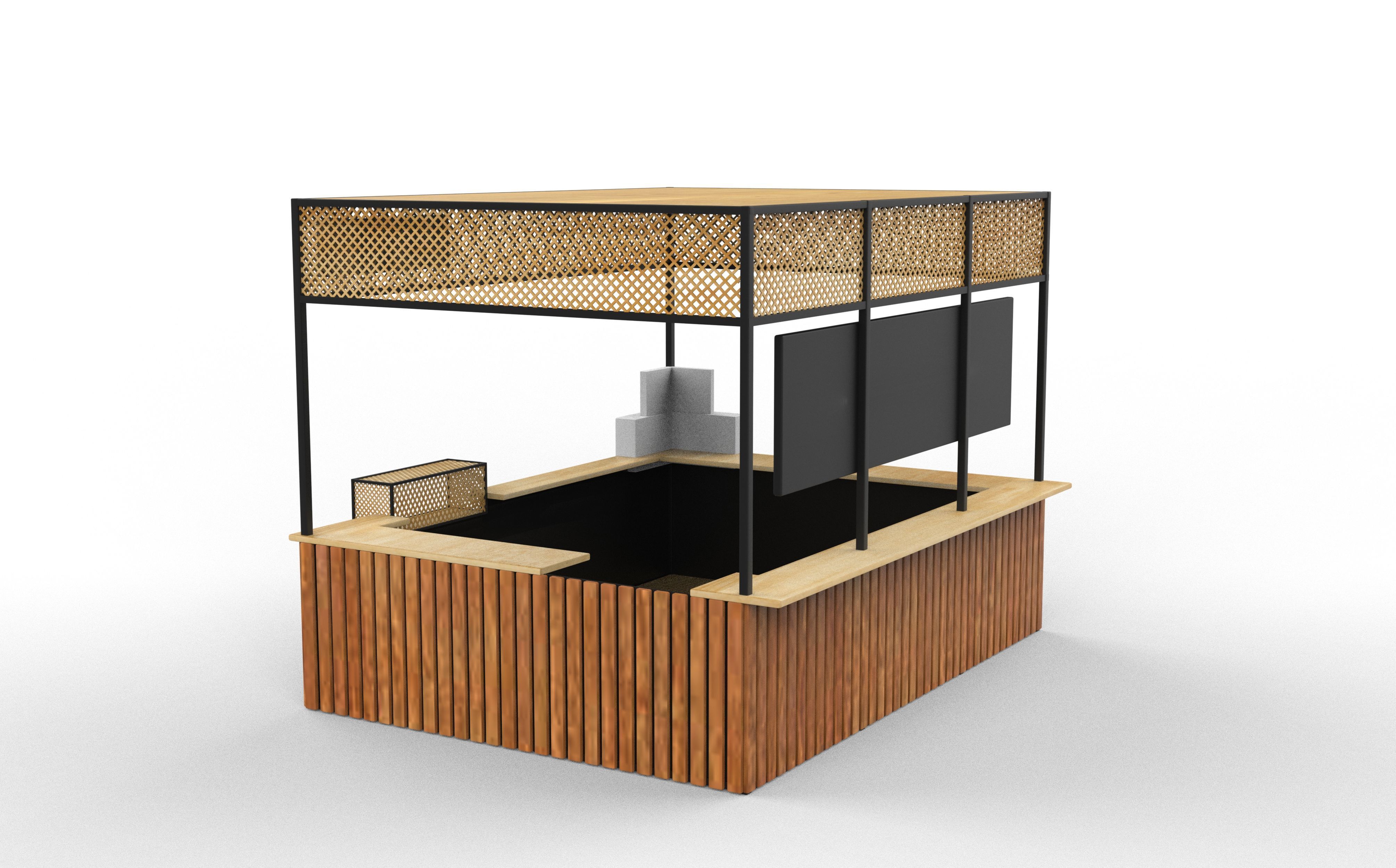 Wholesale cafe 3D model_5