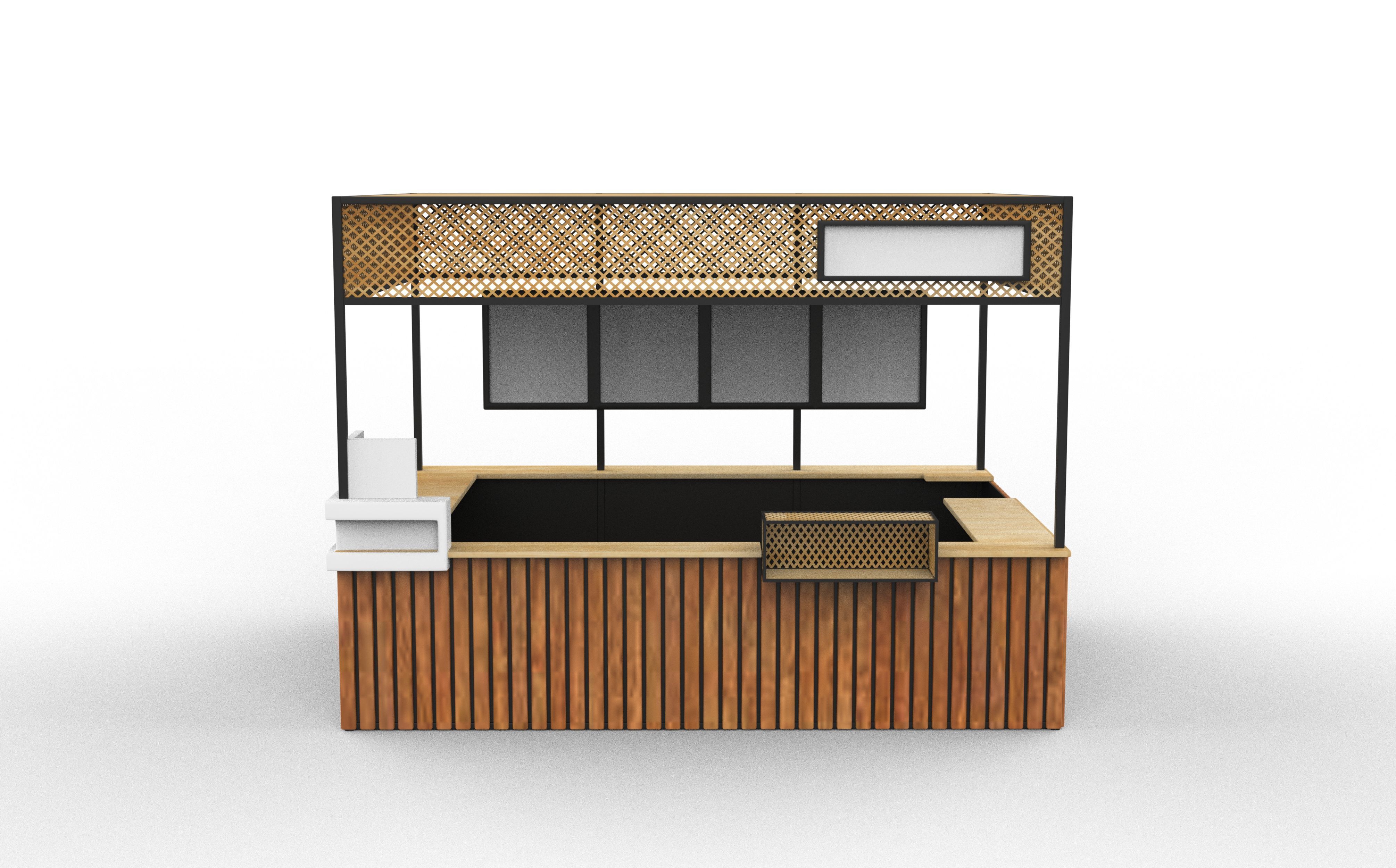 Wholesale cafe 3D model_7