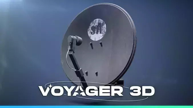 Round TV Antenna Dish