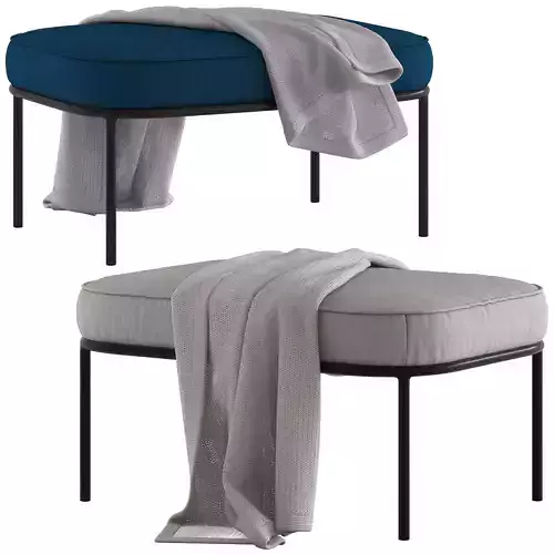 Innova Australia Trax Footstool 3D model