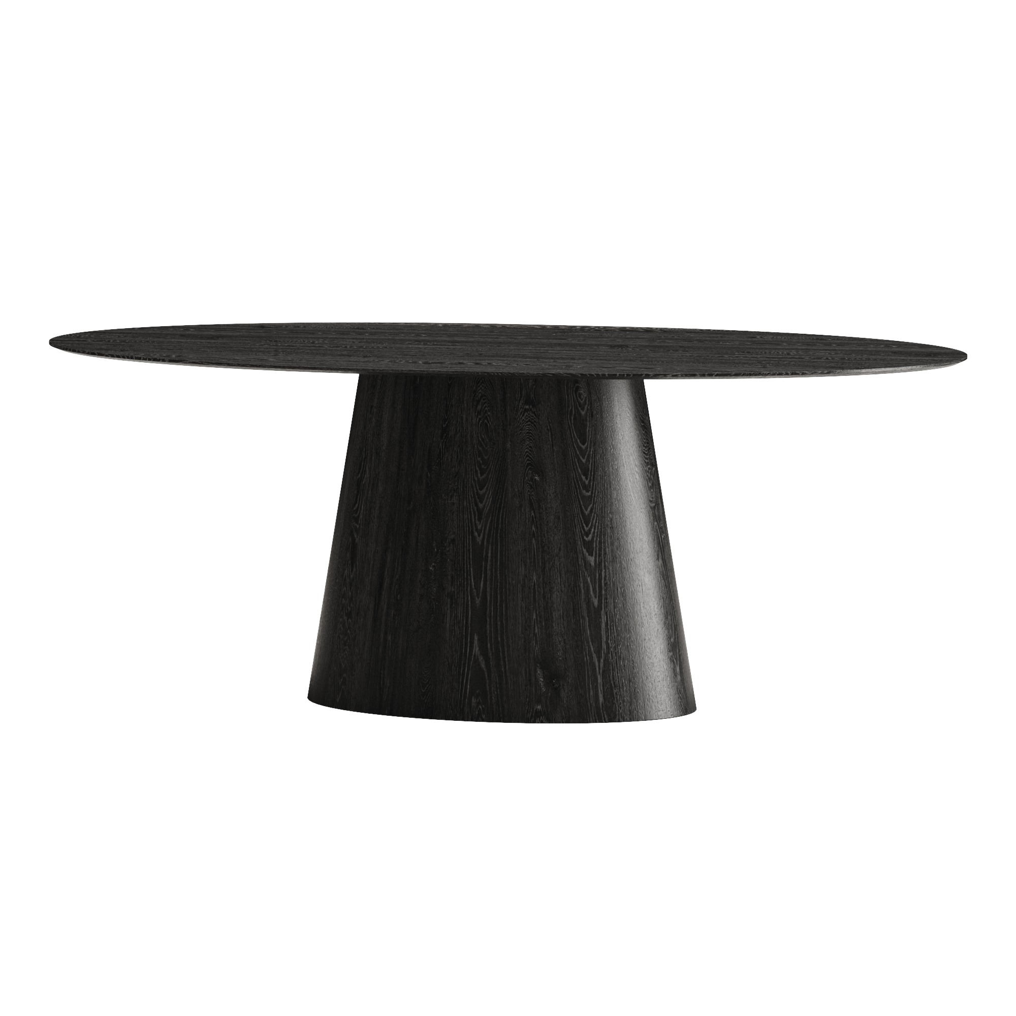 Beth Oval Dining Table 3D model_2