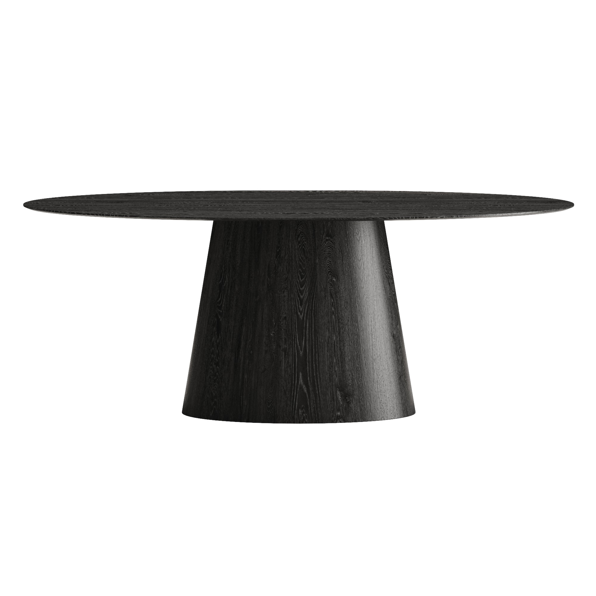Beth Oval Dining Table 3D model_1