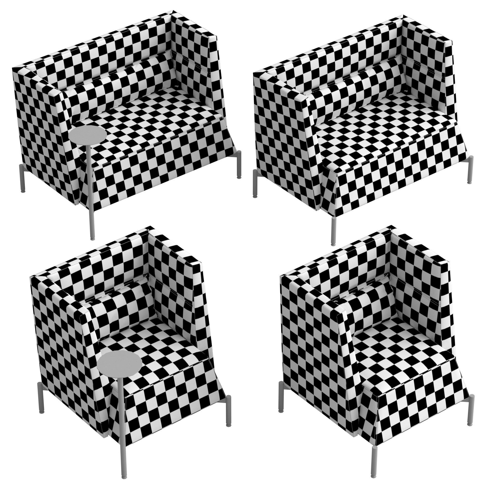 Kastel Kendo Sofa 2 3D model_6