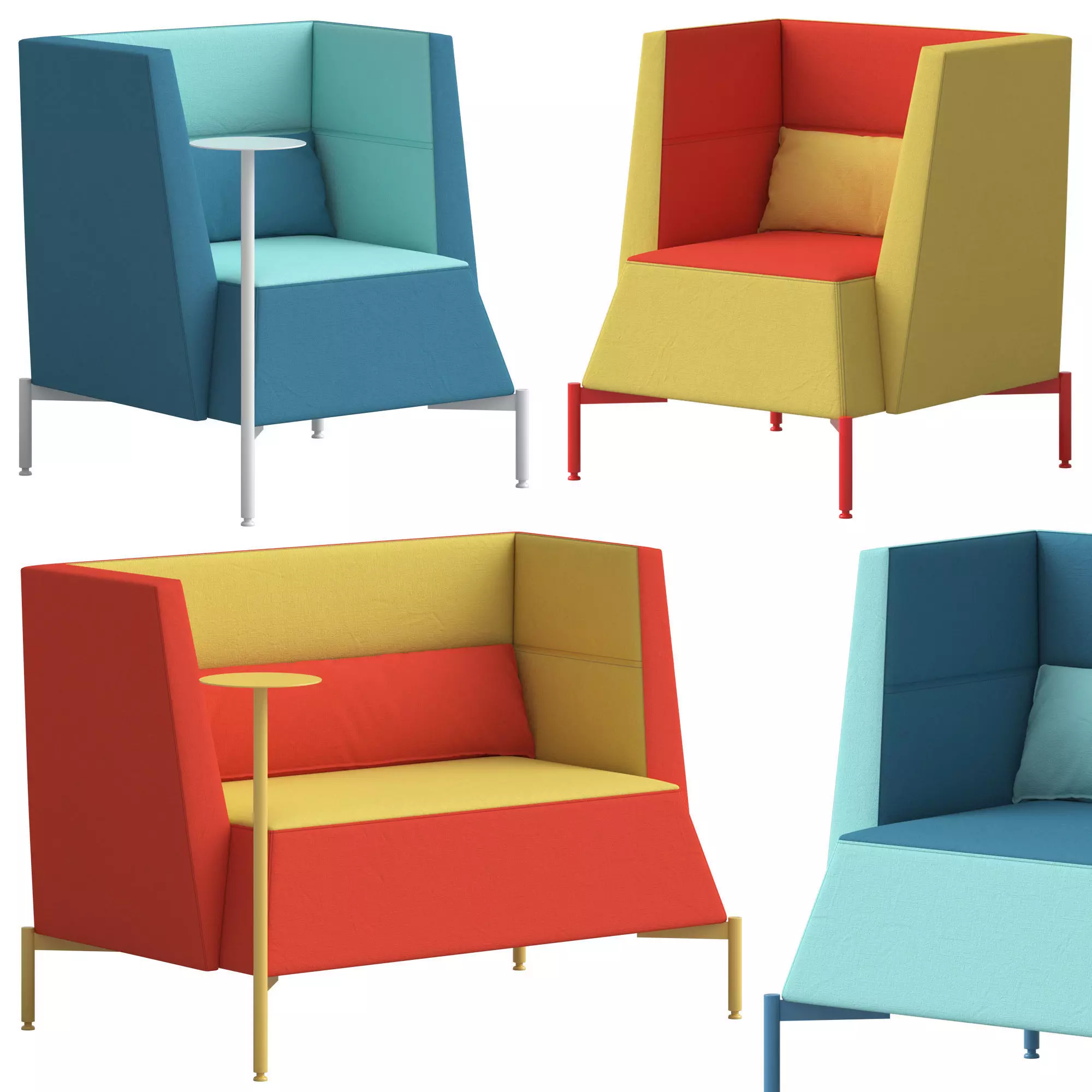 Kastel Kendo Sofa 2 3D model_0