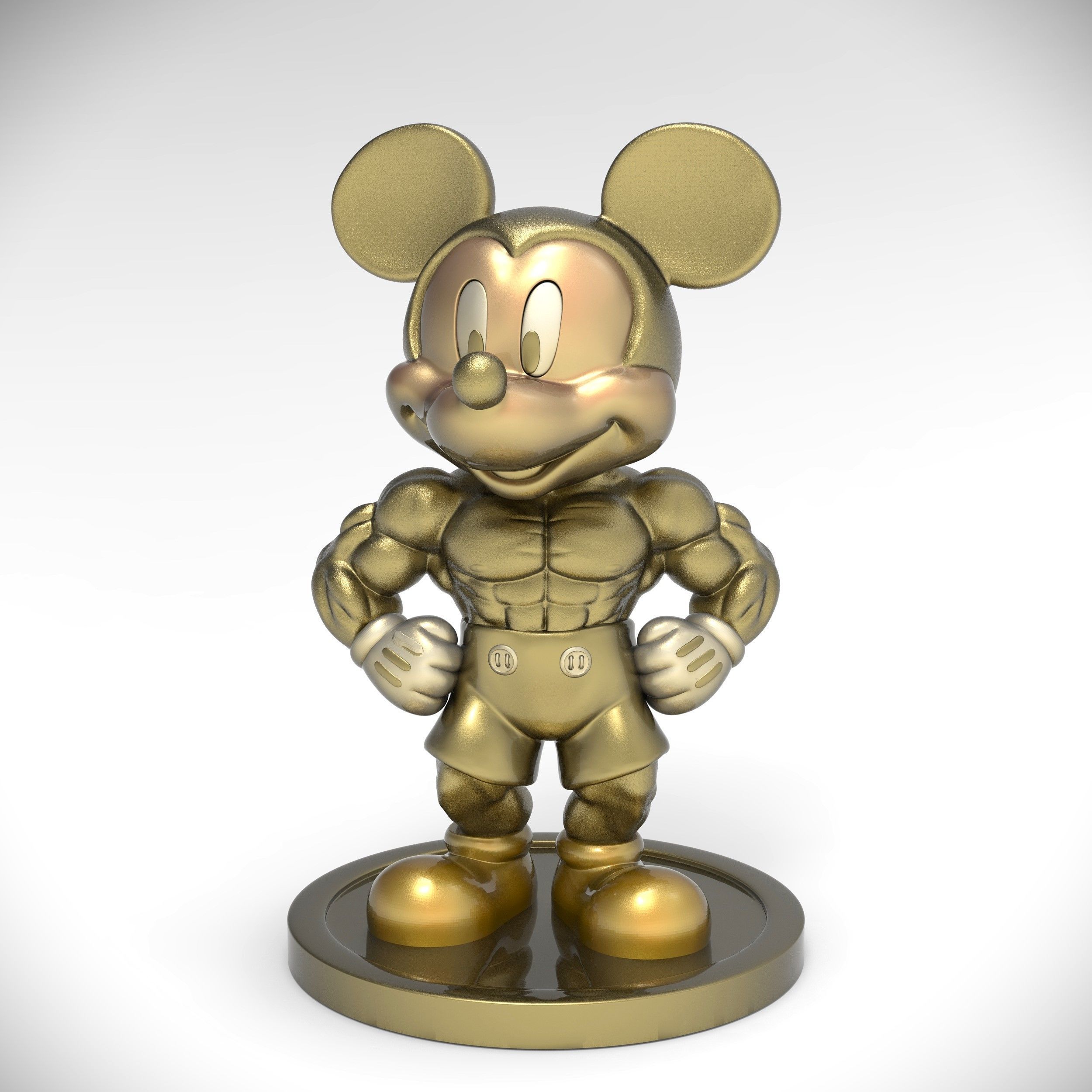 Mickey Big Mouse 3D print model_2