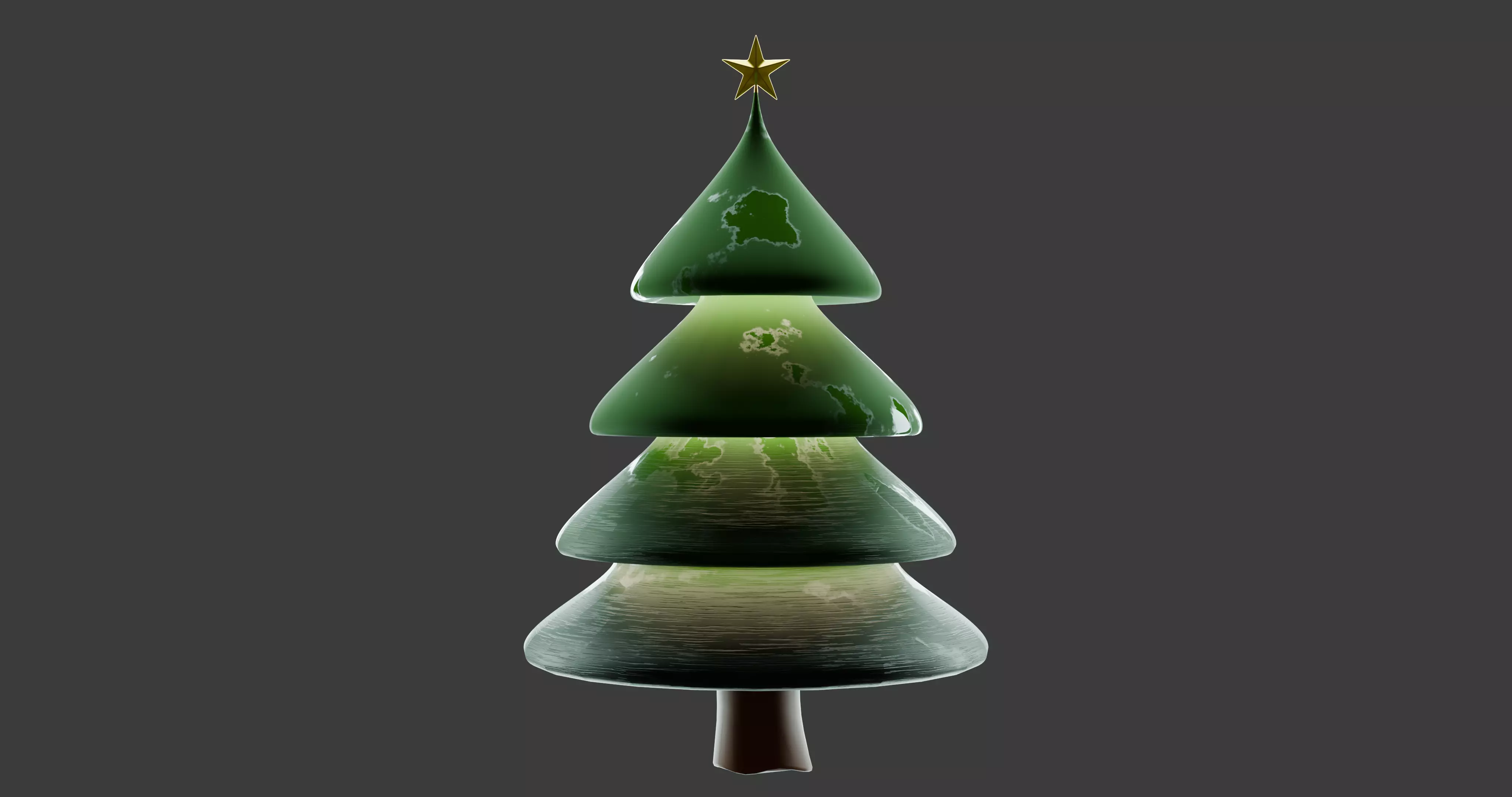 Christmas tree 3D model_0