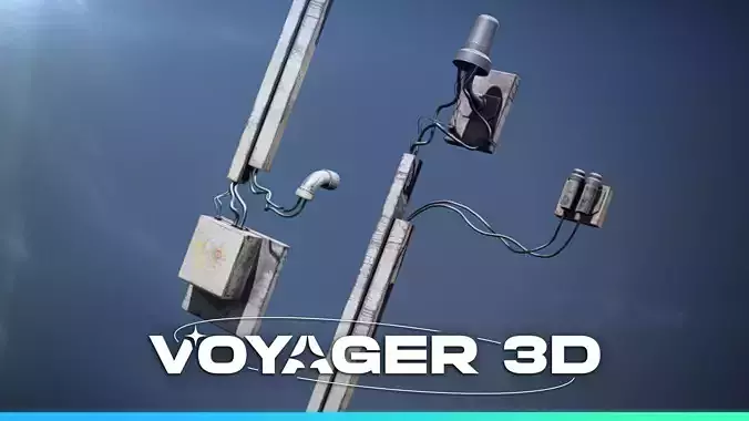 Electrical Wall Addon Low-poly 3D model