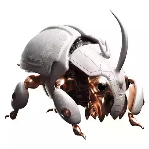 Beetle Low-poly 3D model