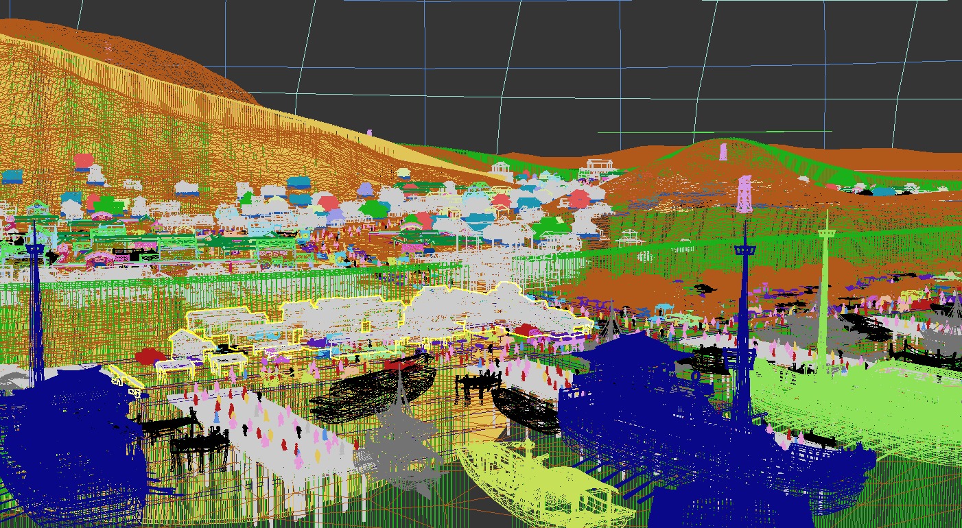 Ancient city 3D model_8