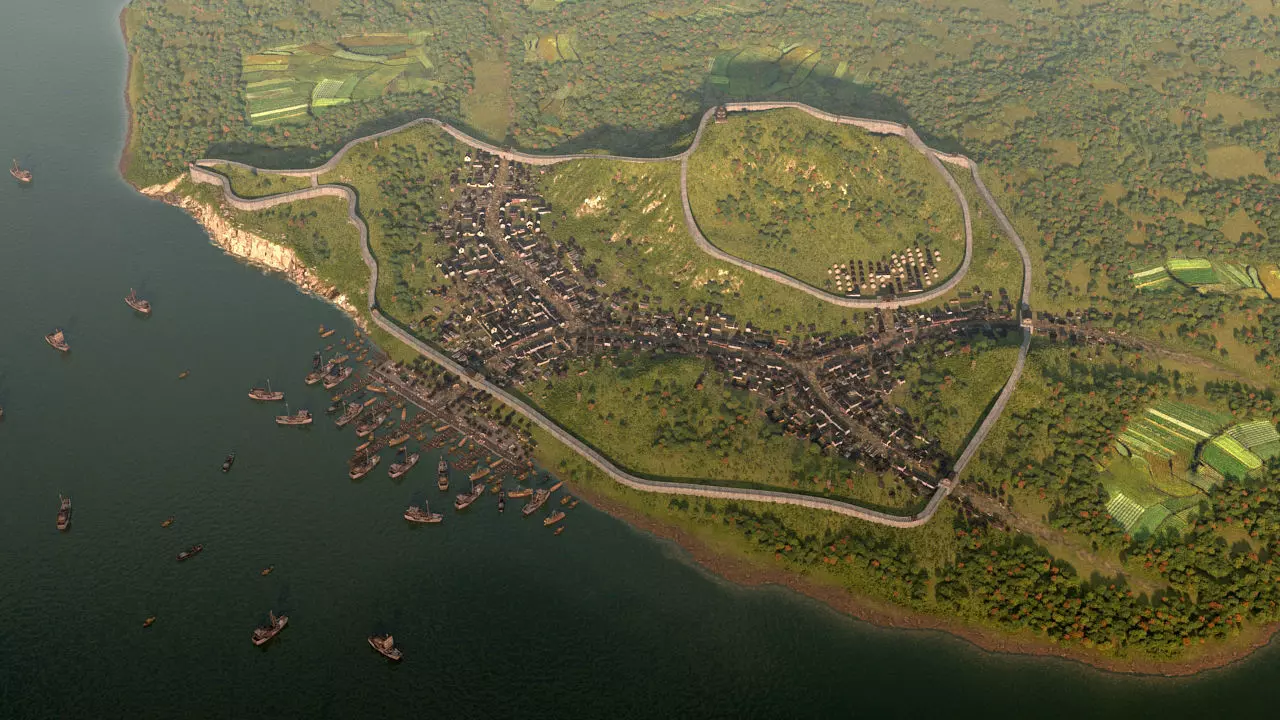 Ancient city 3D model_0