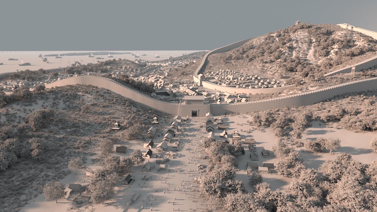 Ancient city 3D model_5