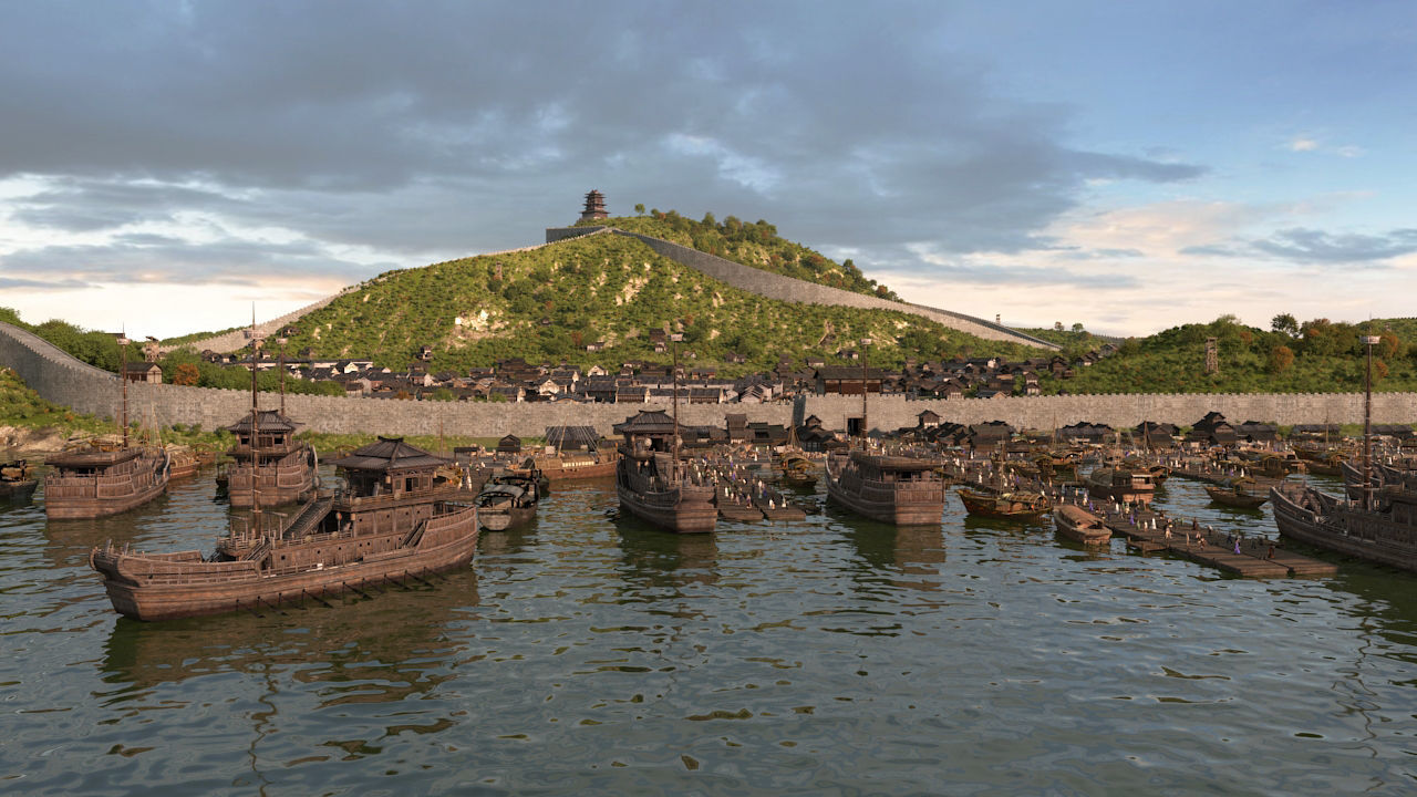 Ancient city 3D model_1