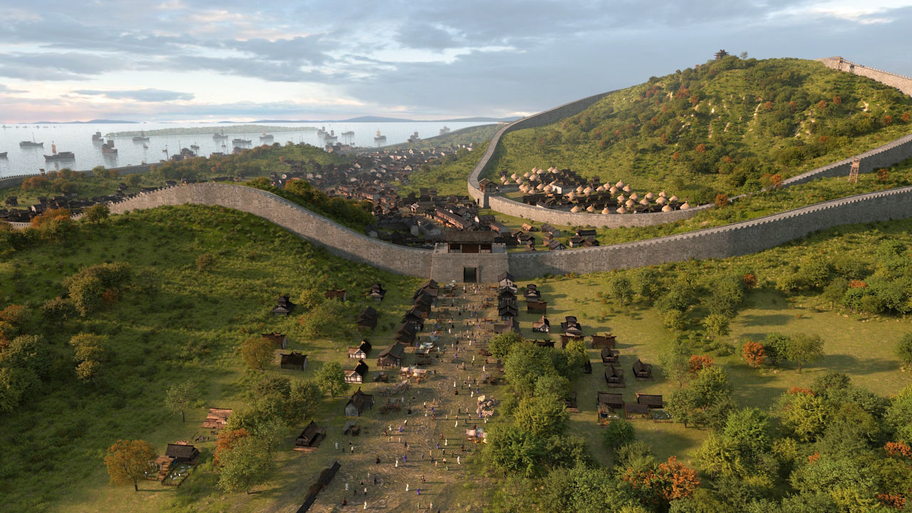 Ancient city 3D model_2