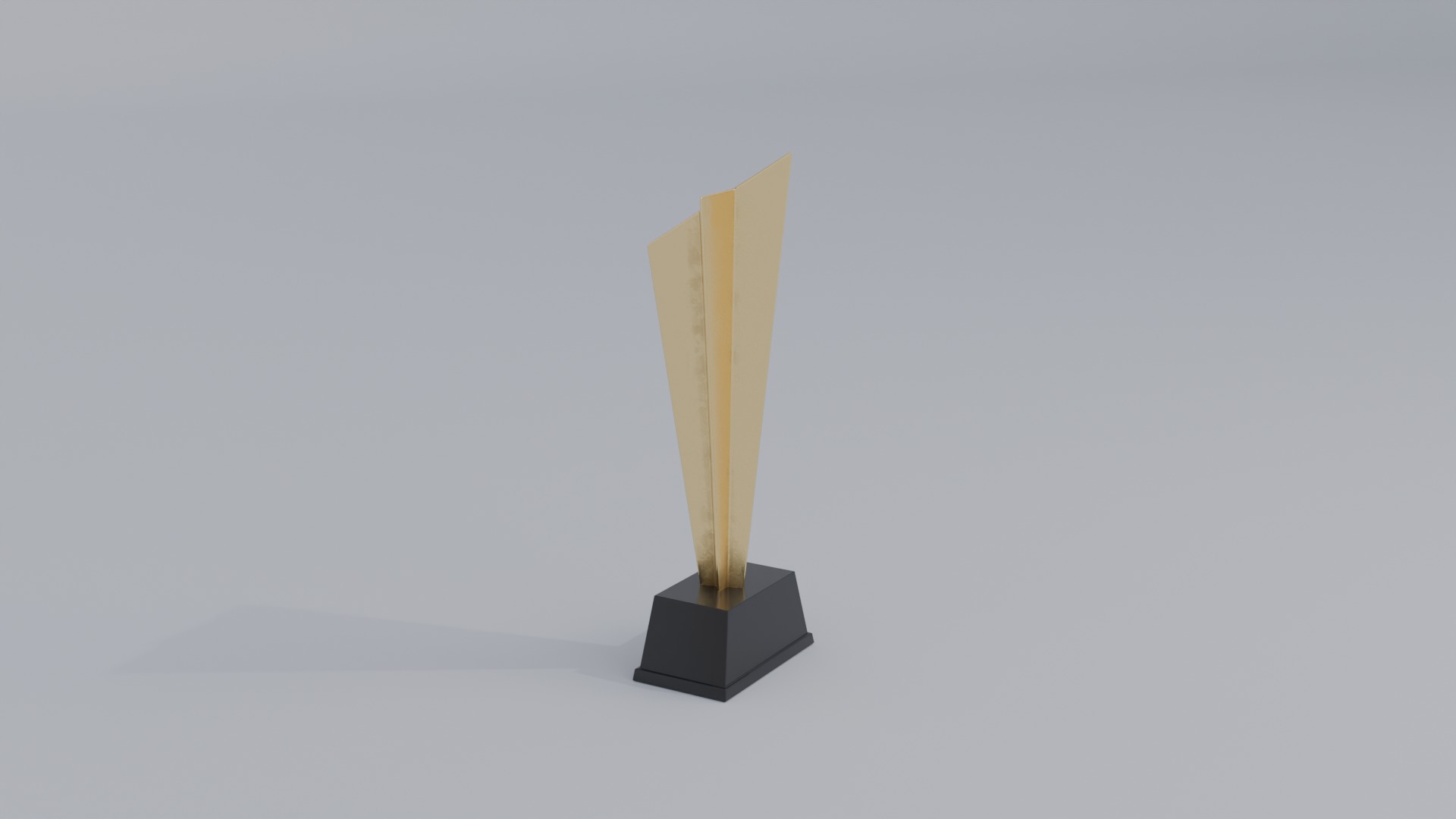 Star Trophy Low-poly 3D model_5
