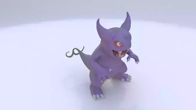 Gengar 3D model