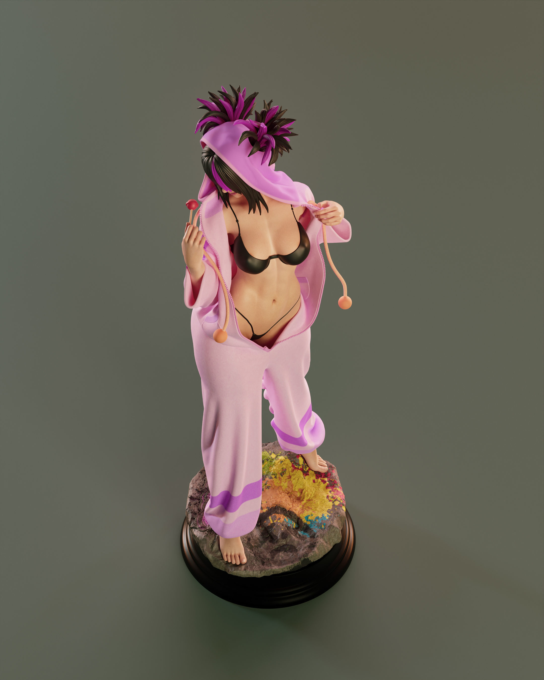Juri Han 3D print model_3