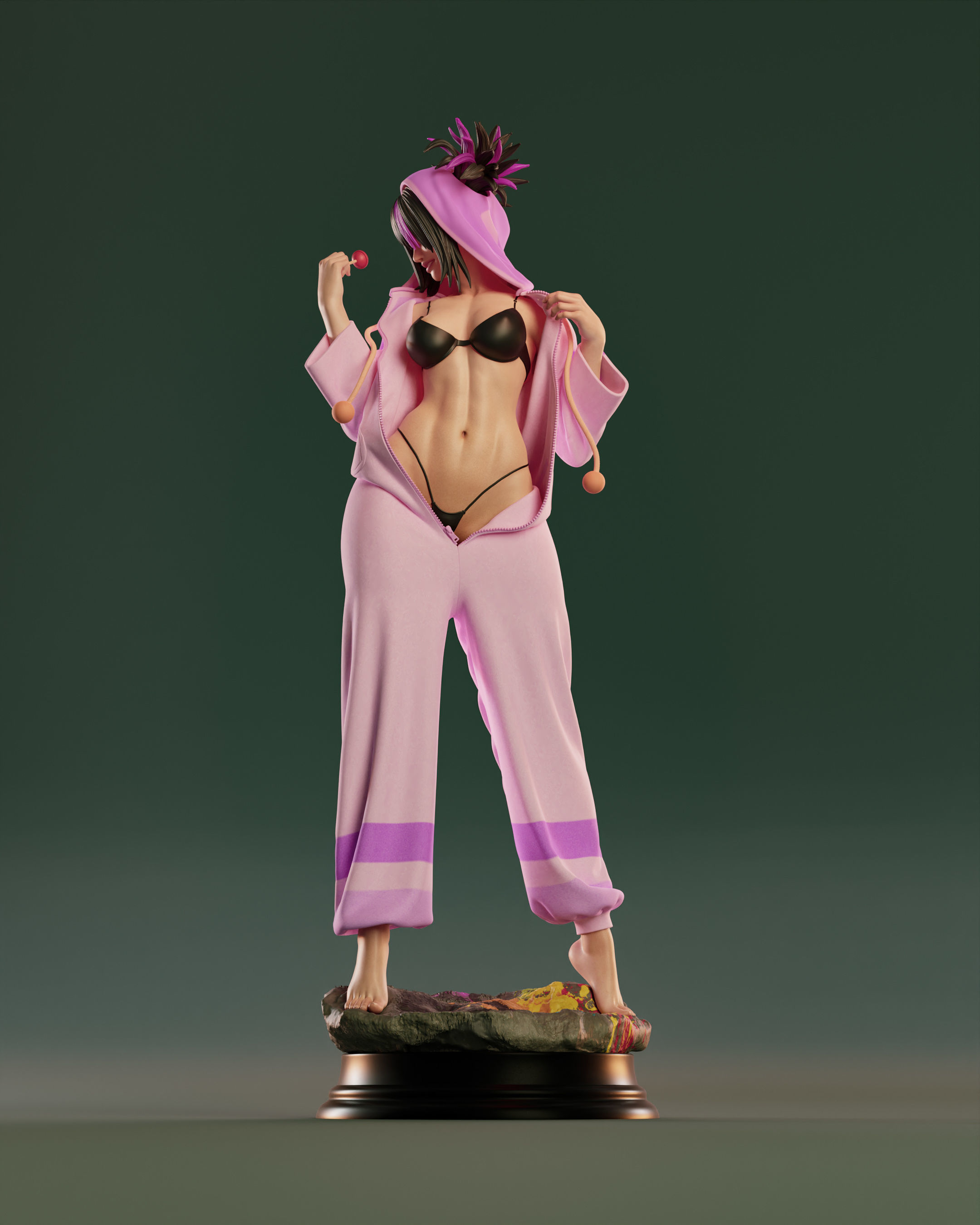 Juri Han 3D print model_5