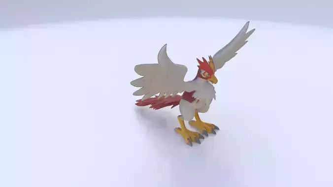 Ho-Oh 3D model