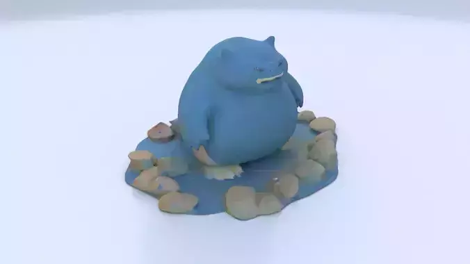 Snorlax 3D model
