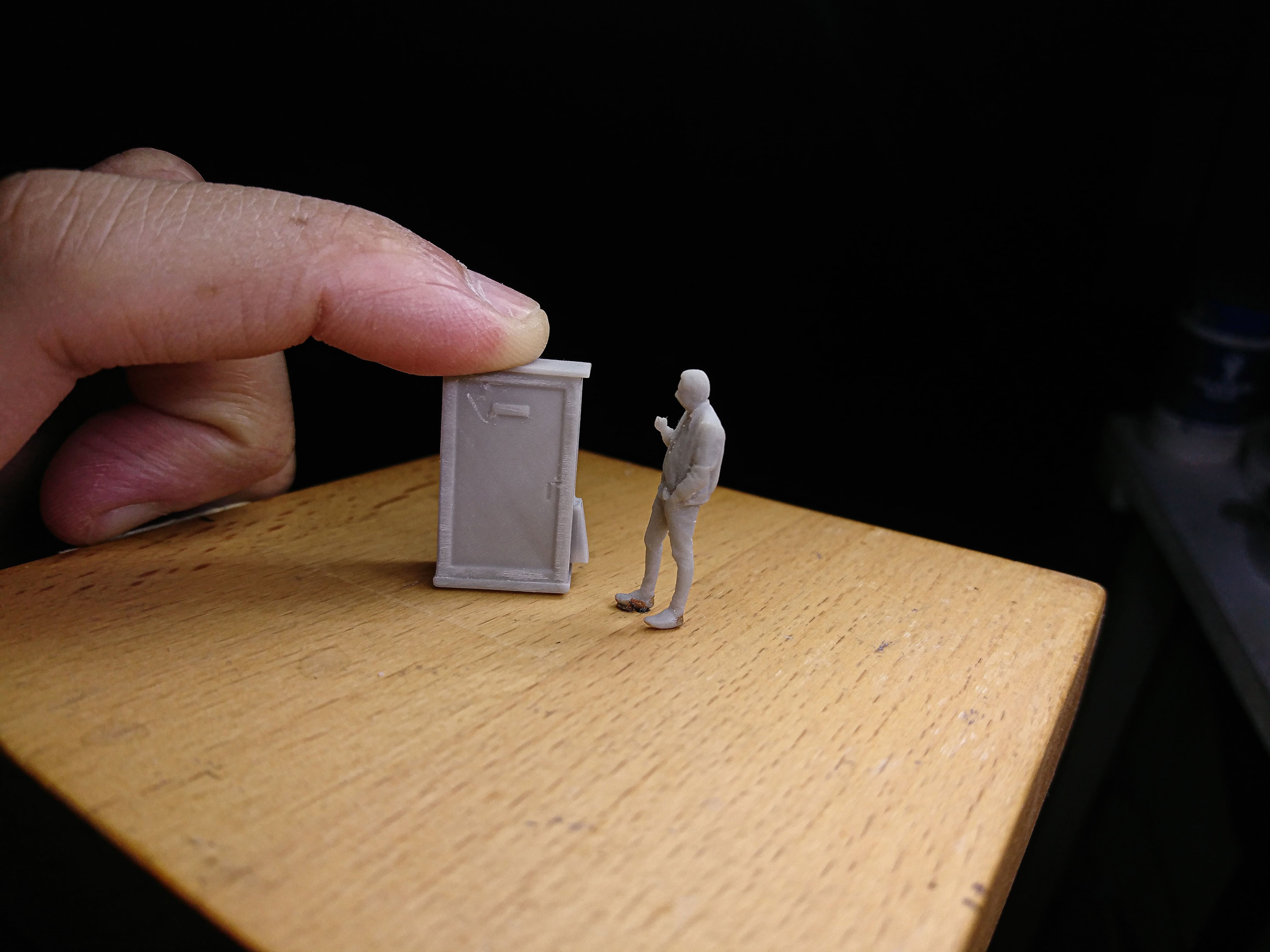 1-64 Scale Roadside Electrical box For Dioramas 3D print model_3