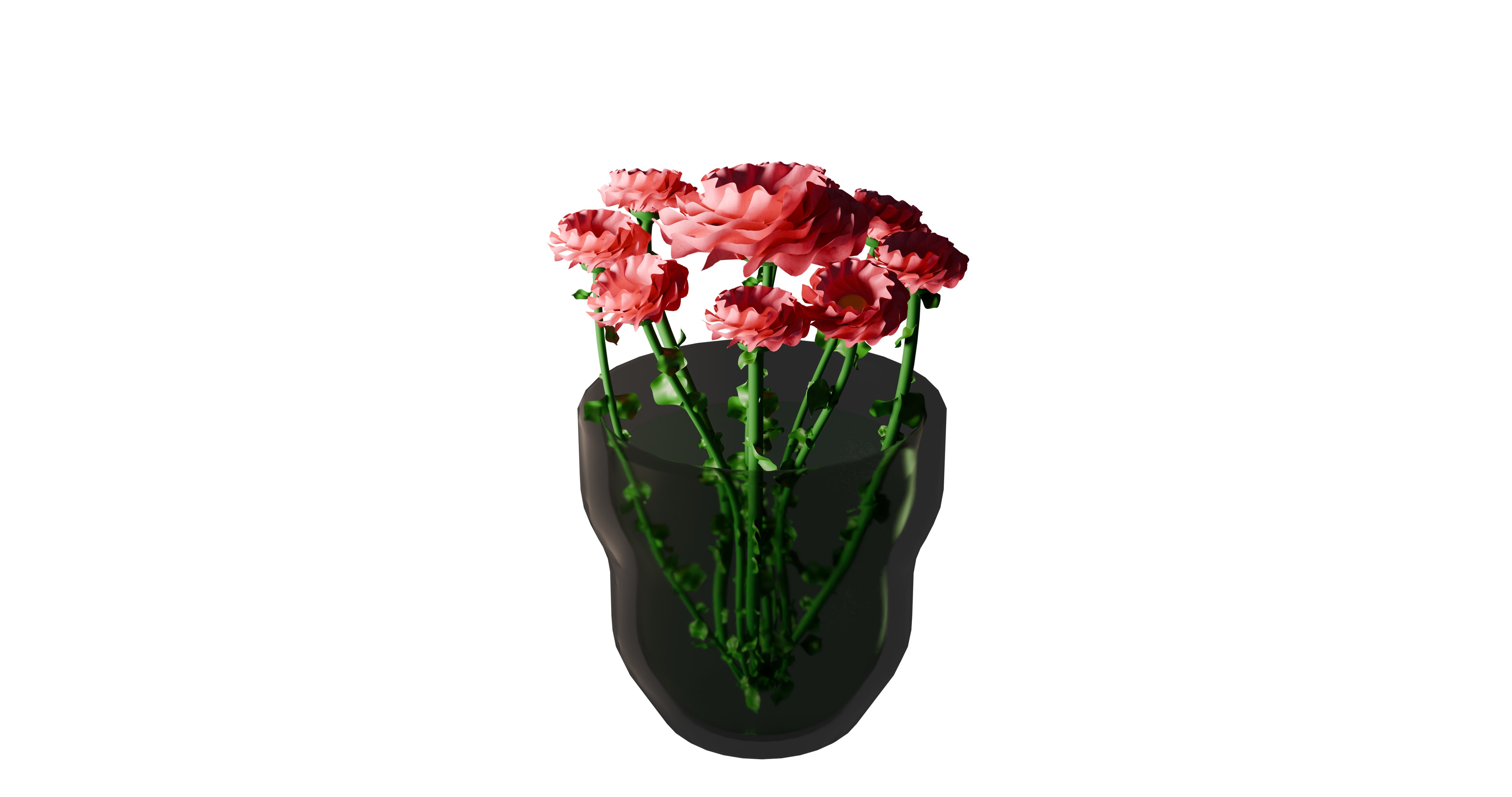 Flower  3D model_2