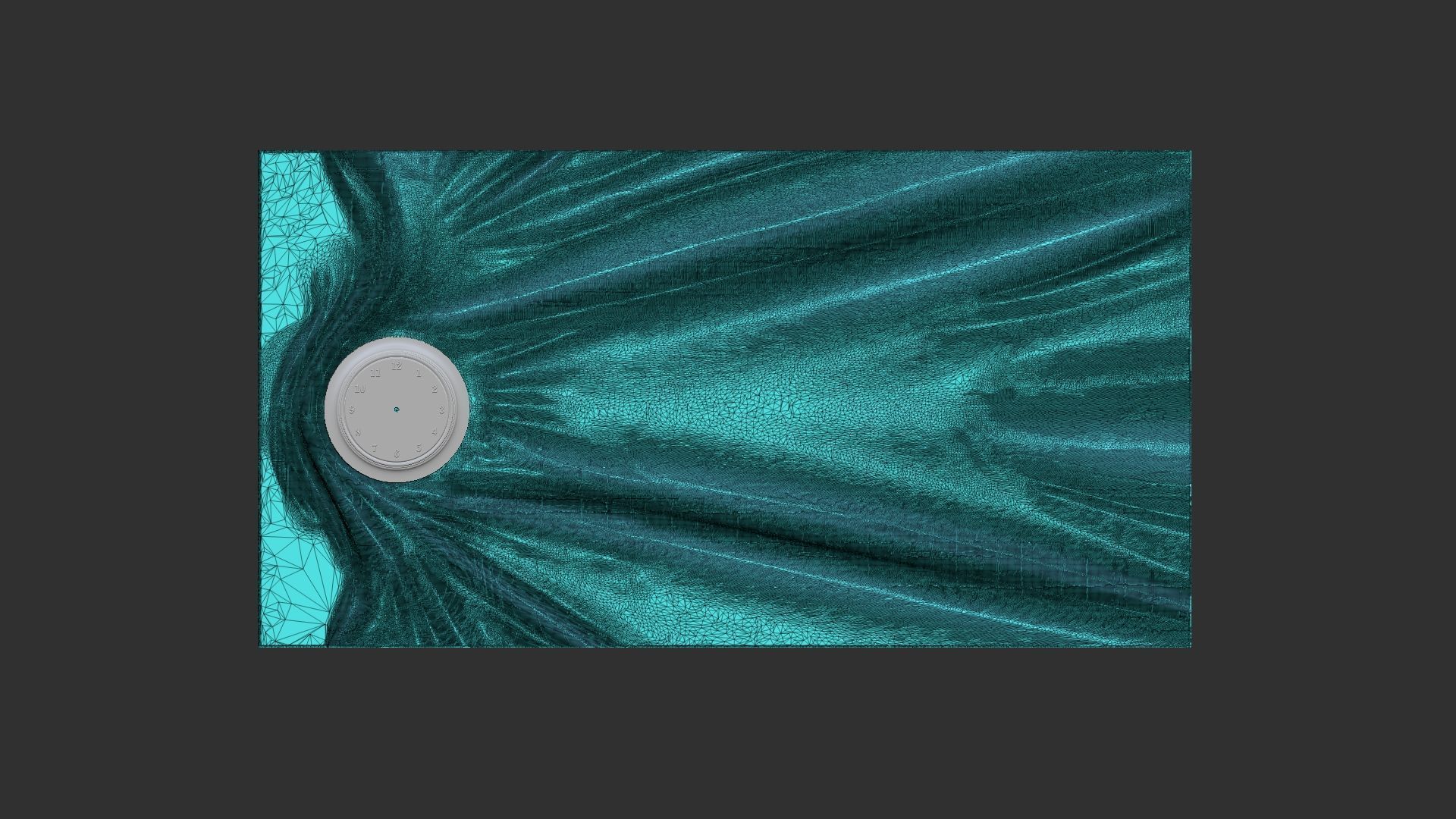 Wavy Wall Art Panel for cnc carving 3D print model_18