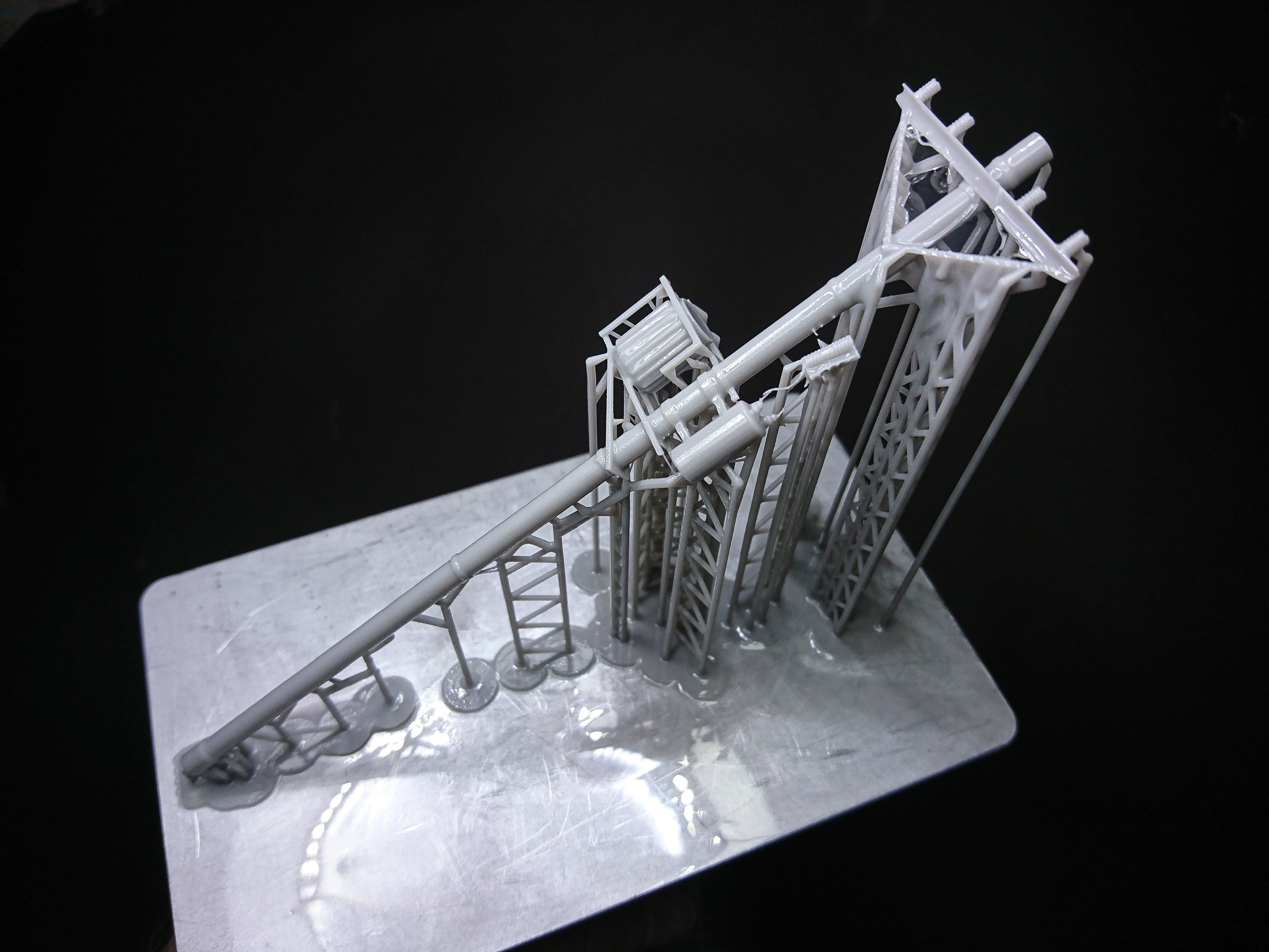 1-64 scale electric pole For Dioramas 3D print model_2