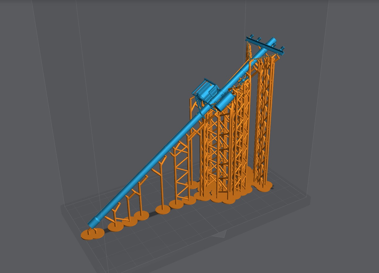 1-64 scale electric pole For Dioramas 3D print model_8