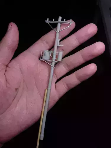 1-64 scale electric pole For Dioramas