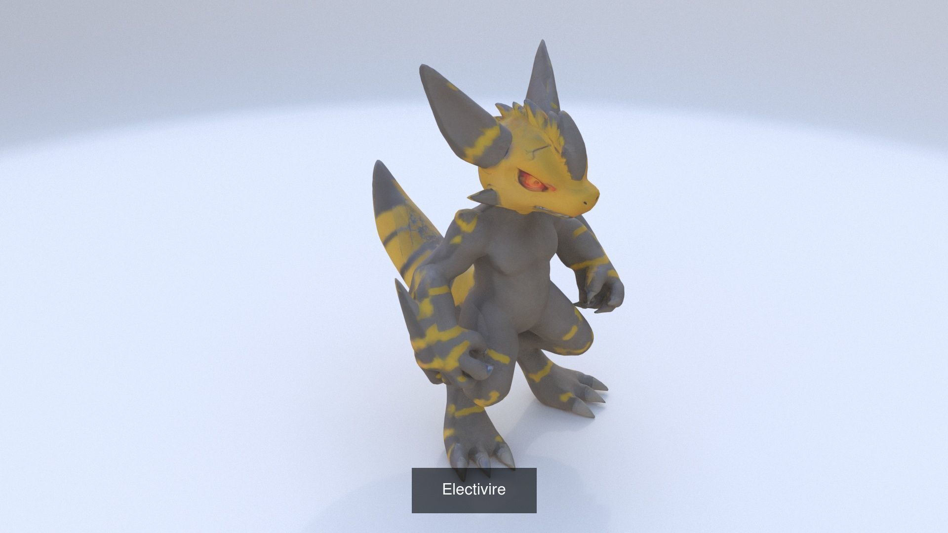 25 3D models of creatures pokemon like 3D Model Collection_14