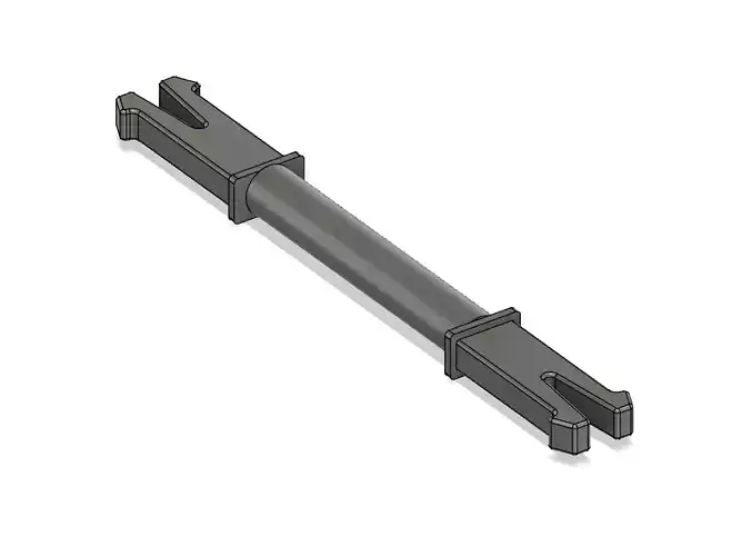 OO HO Model Railway Drawbars for Connecting Rolling Stock 3D print model