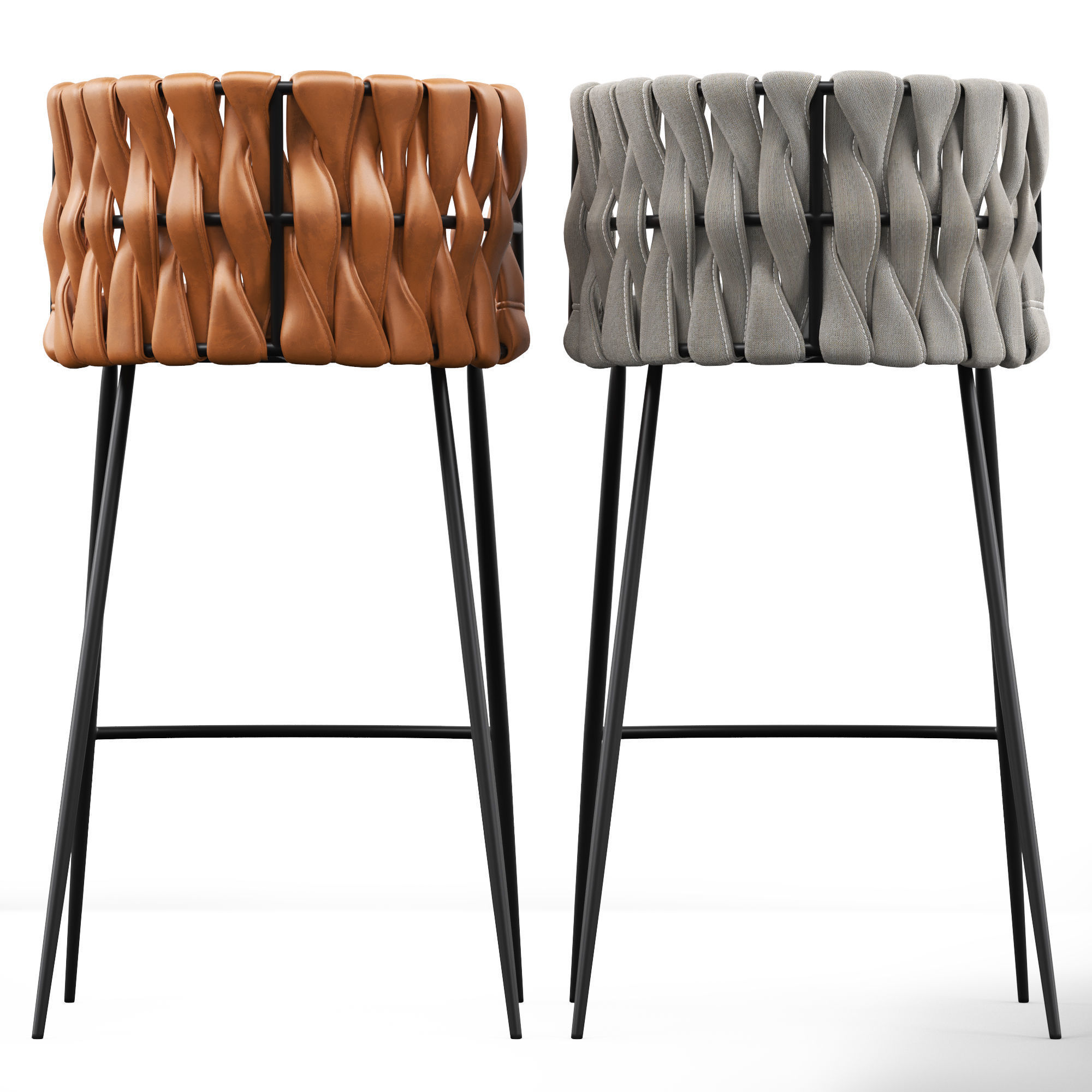 LoftDesigne Bar Stool 2678 3D model_2