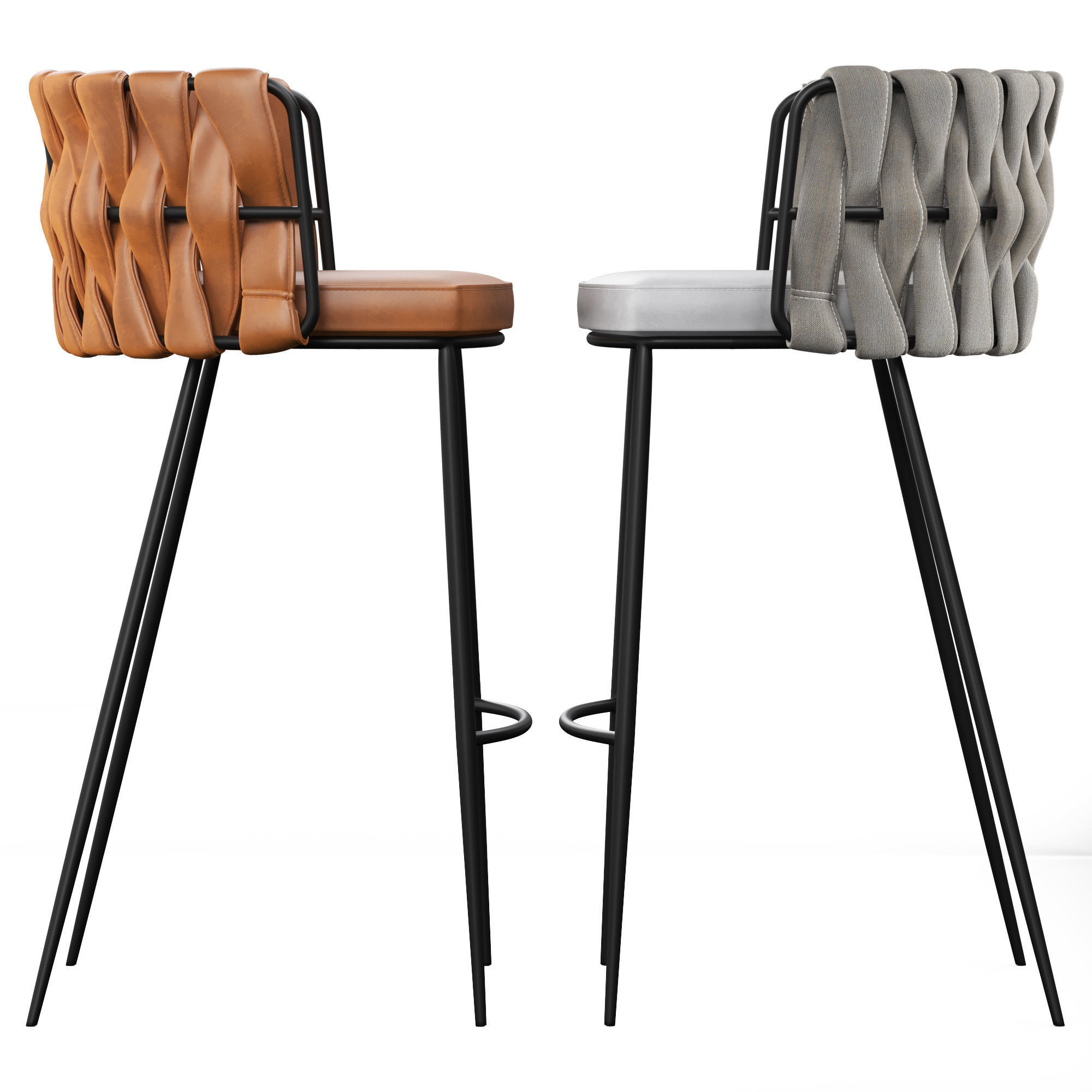 LoftDesigne Bar Stool 2678 3D model_3