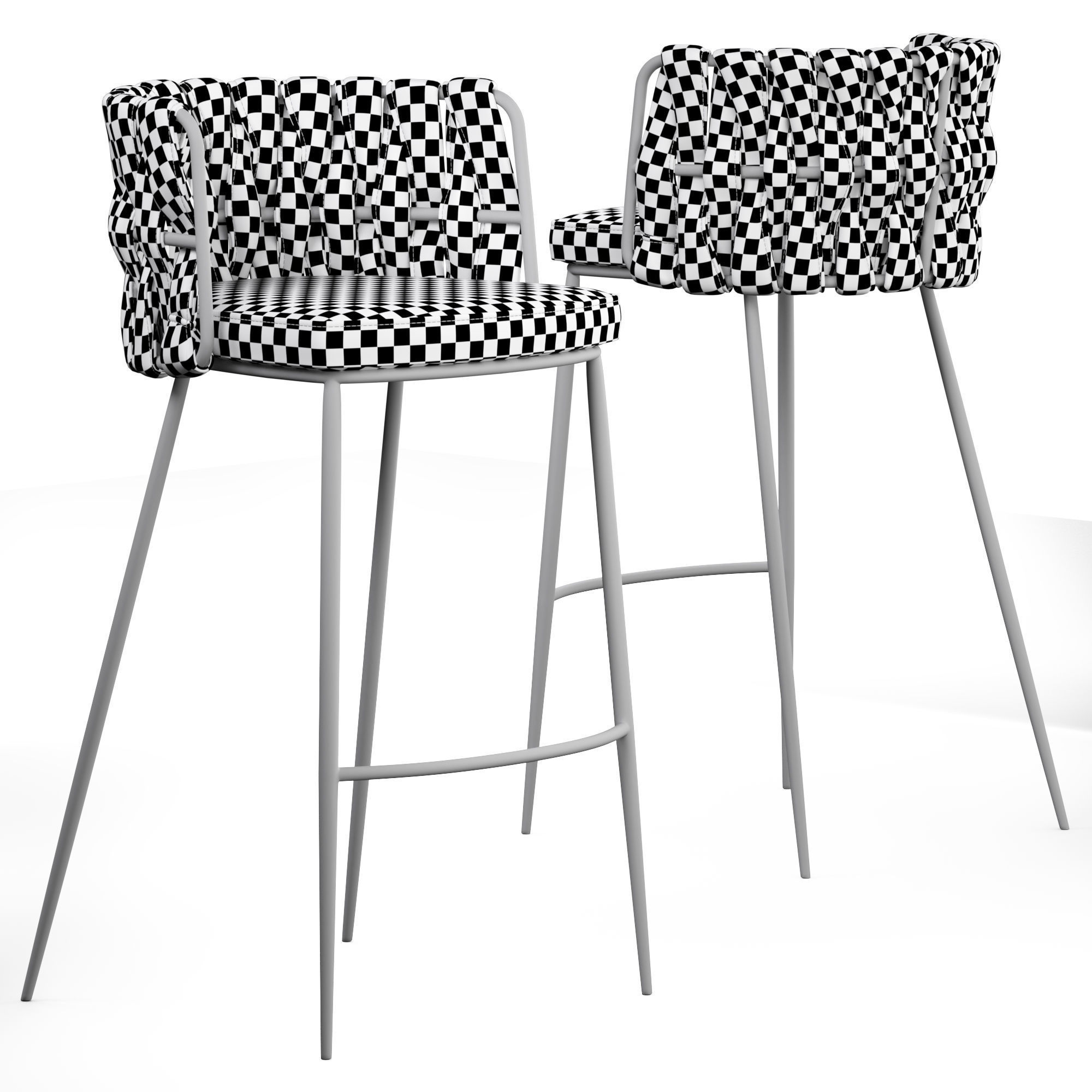 LoftDesigne Bar Stool 2678 3D model_7