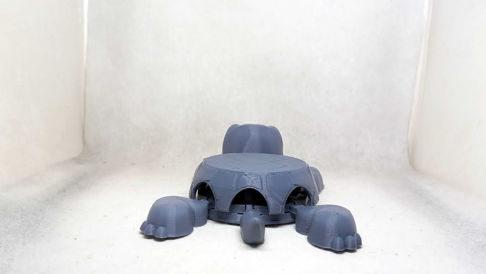 Turtle cup holder No Supports needed 3D print model_16