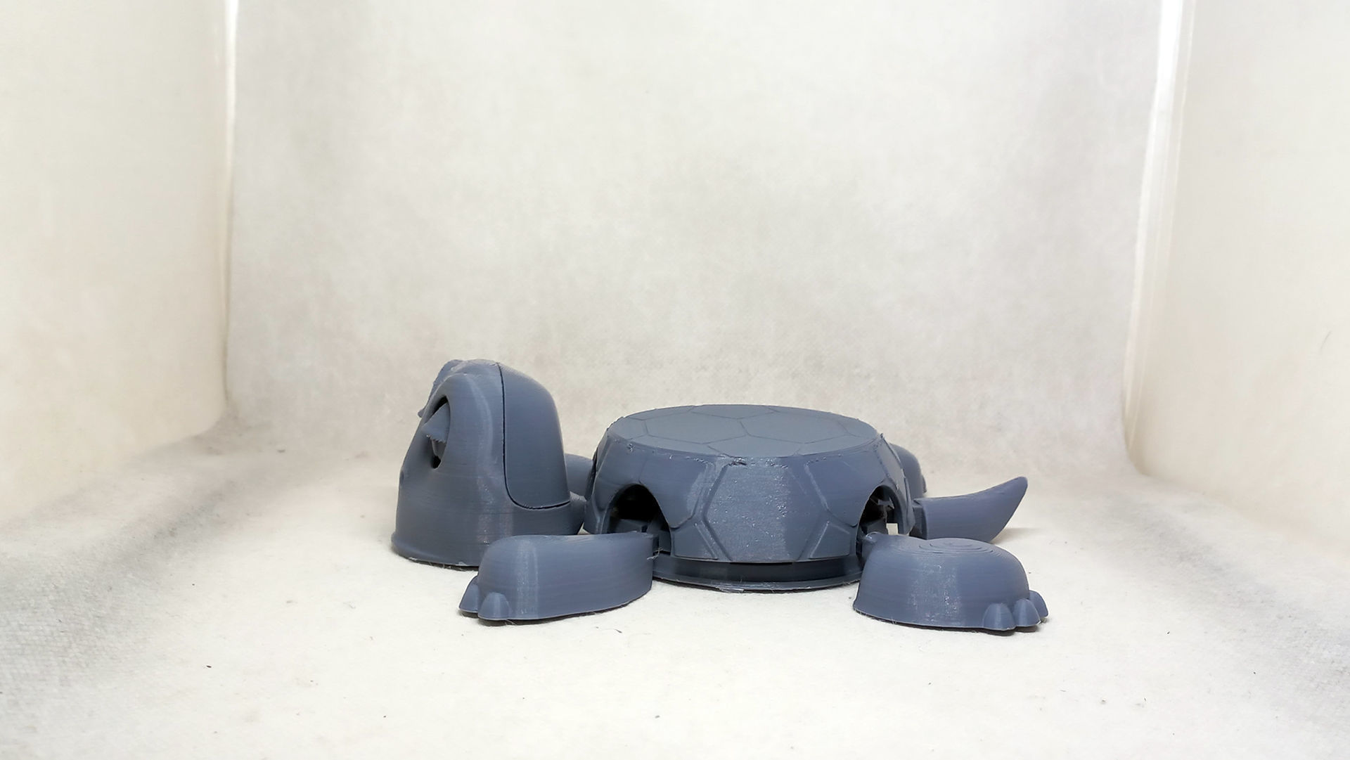 Turtle cup holder No Supports needed 3D print model_14