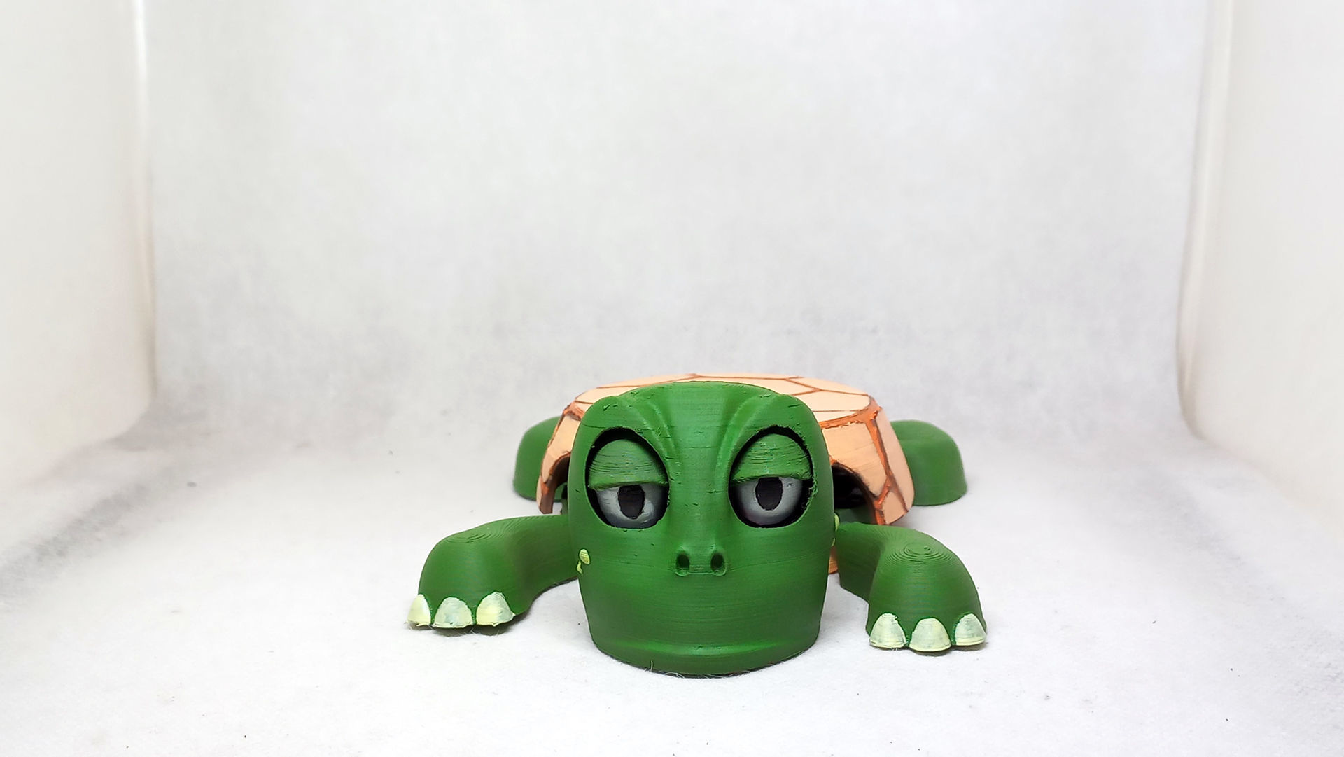 Turtle cup holder No Supports needed 3D print model_10