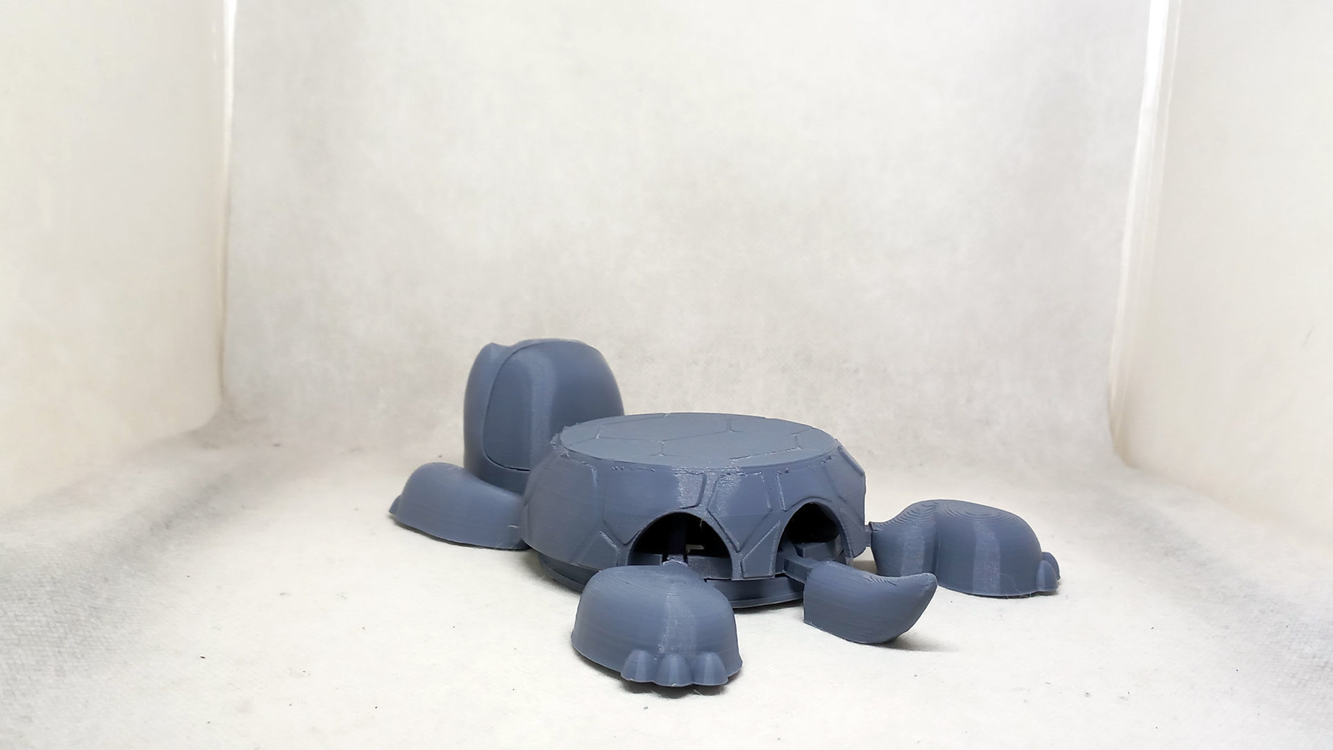 Turtle cup holder No Supports needed 3D print model_15