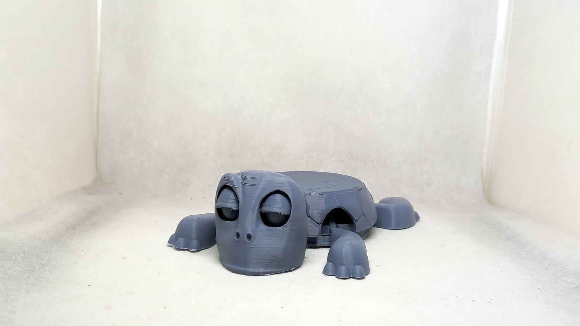 Turtle cup holder No Supports needed 3D print model_13