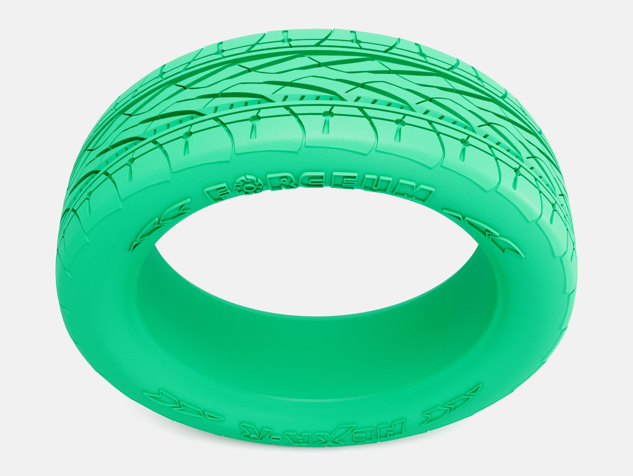 15x5 Forceum Hexa-R Tire 185-60-15 3D print model_4