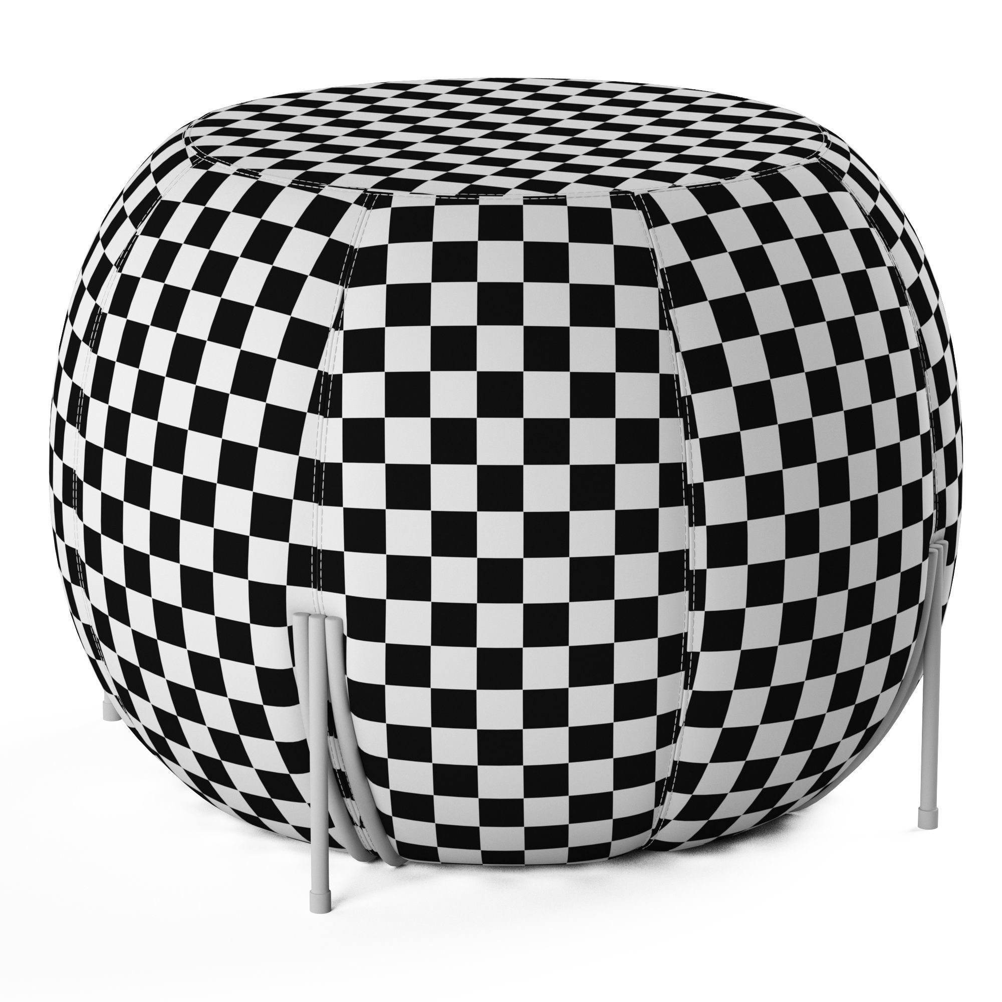 Loftdesigne poufs 10868 10861 10862 10863 3D model_11